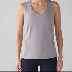 Lululemon Embodiment Tank In Dark Chrome